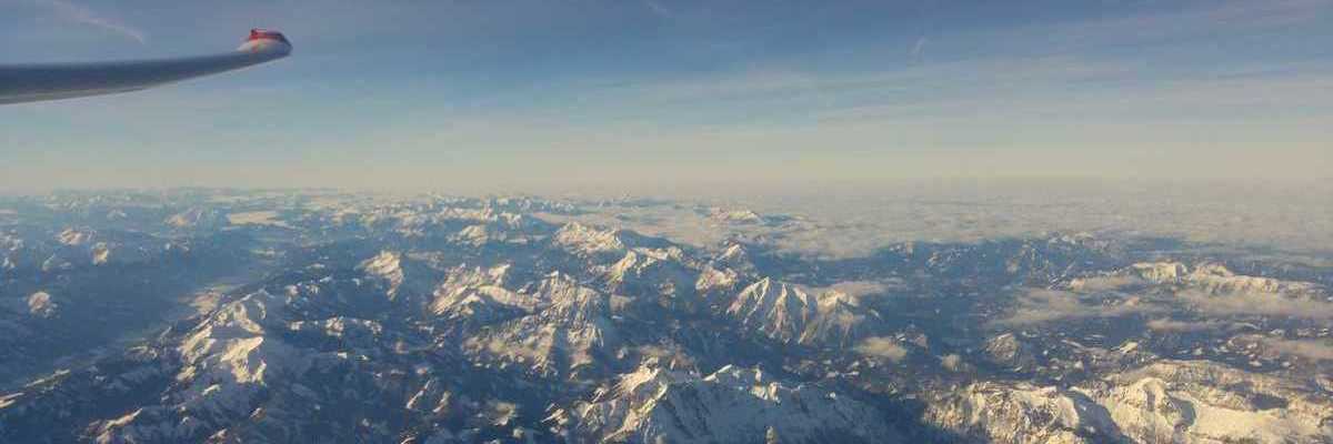 Flugwegposition um 12:54:16: Aufgenommen in der Nähe von Hafning bei Trofaiach, Österreich in 5816 Meter